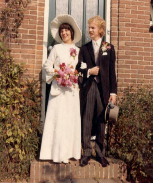 Onze trouwdag 5 oktober 1975